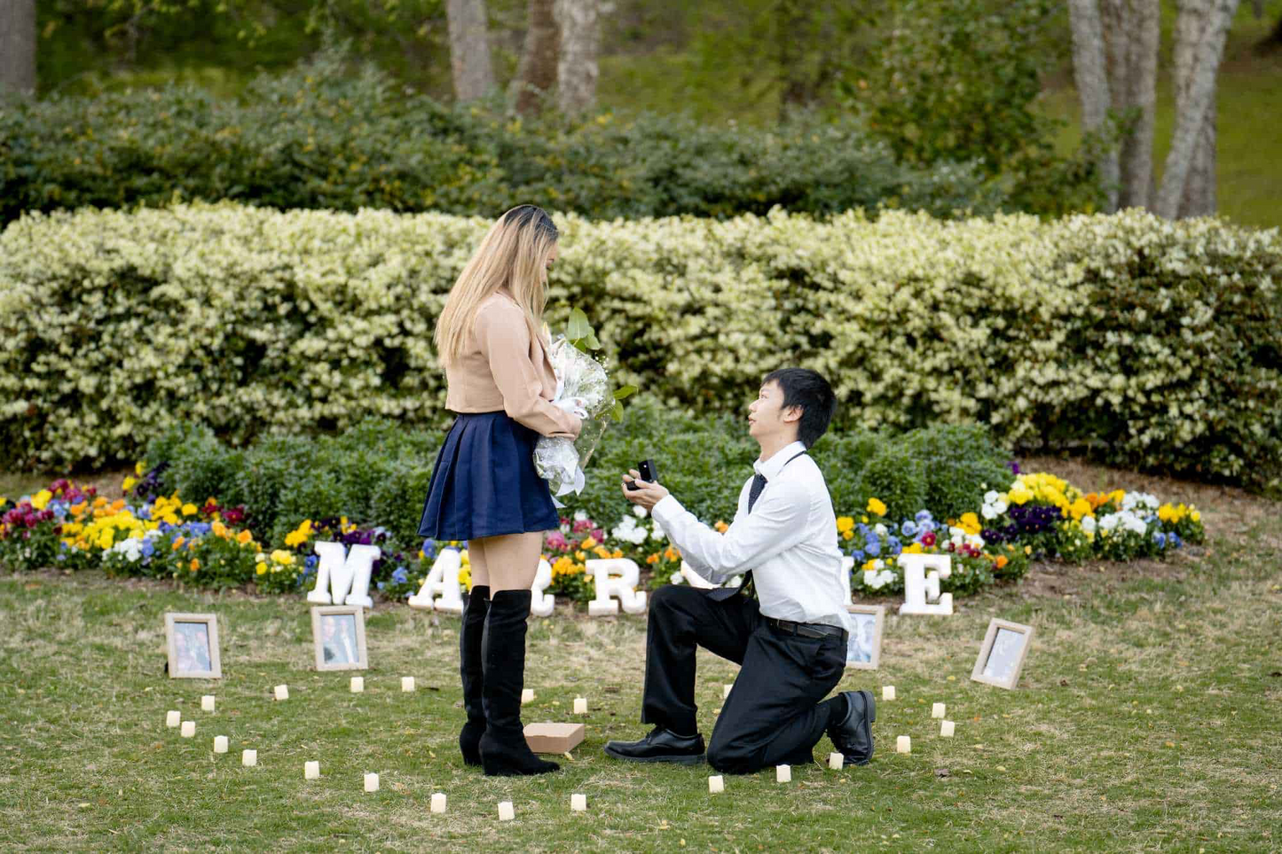 Love in the Park Marriage Proposal Package