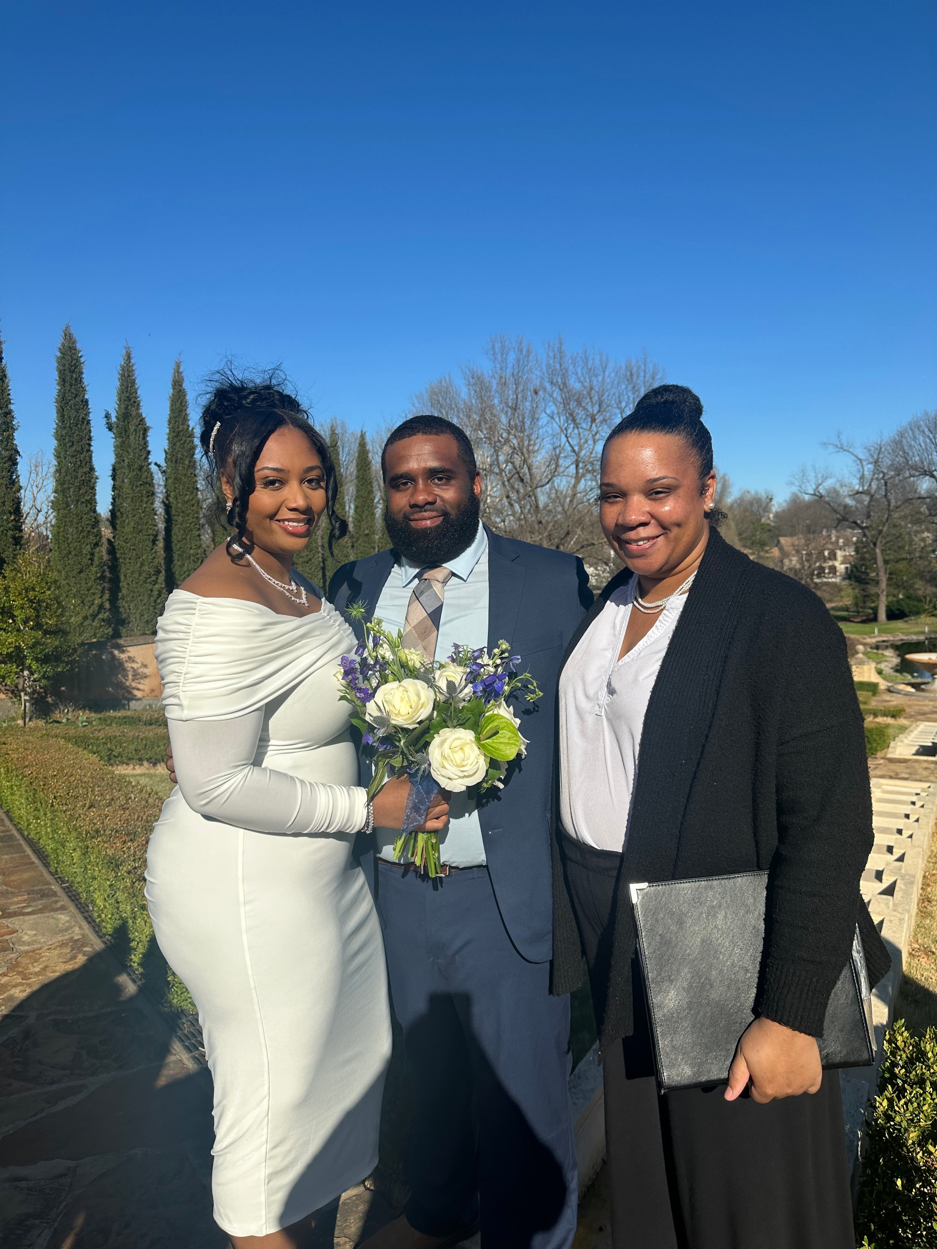 Wedding at Philbrook museum 